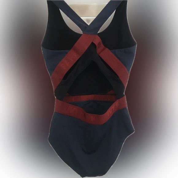 🎉 HP 🎉 IVY PARK BY BEYONCÉ COLORBLOCK ONE PC SWIMSUIT OR BODYSUIT SZ MED - Picture 8 of 13